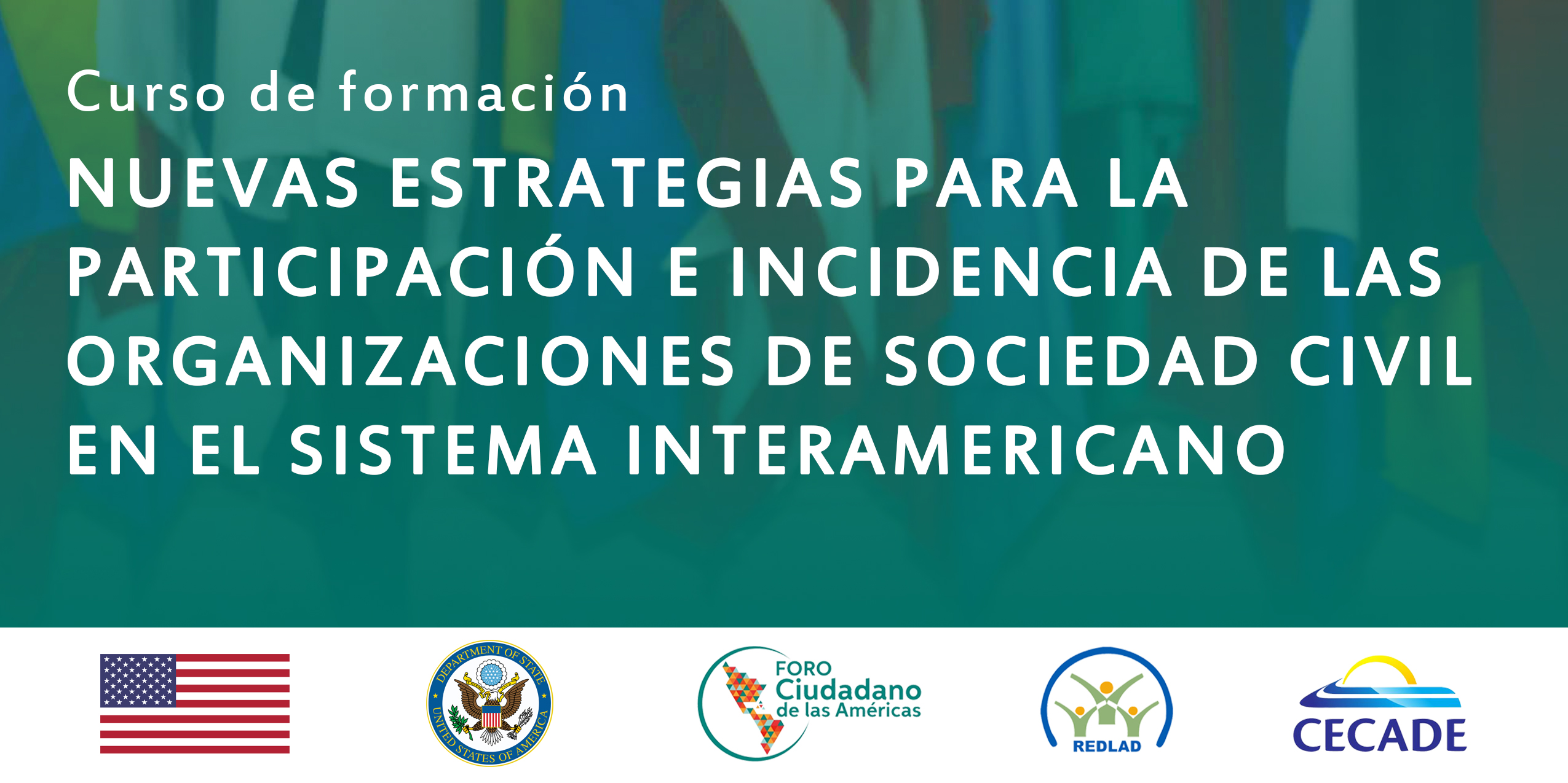 Curso virtual: «Nuevas estrategias para la participación e incidencia de las Organizaciones de Sociedad Civil en el Sistema Interamericano»